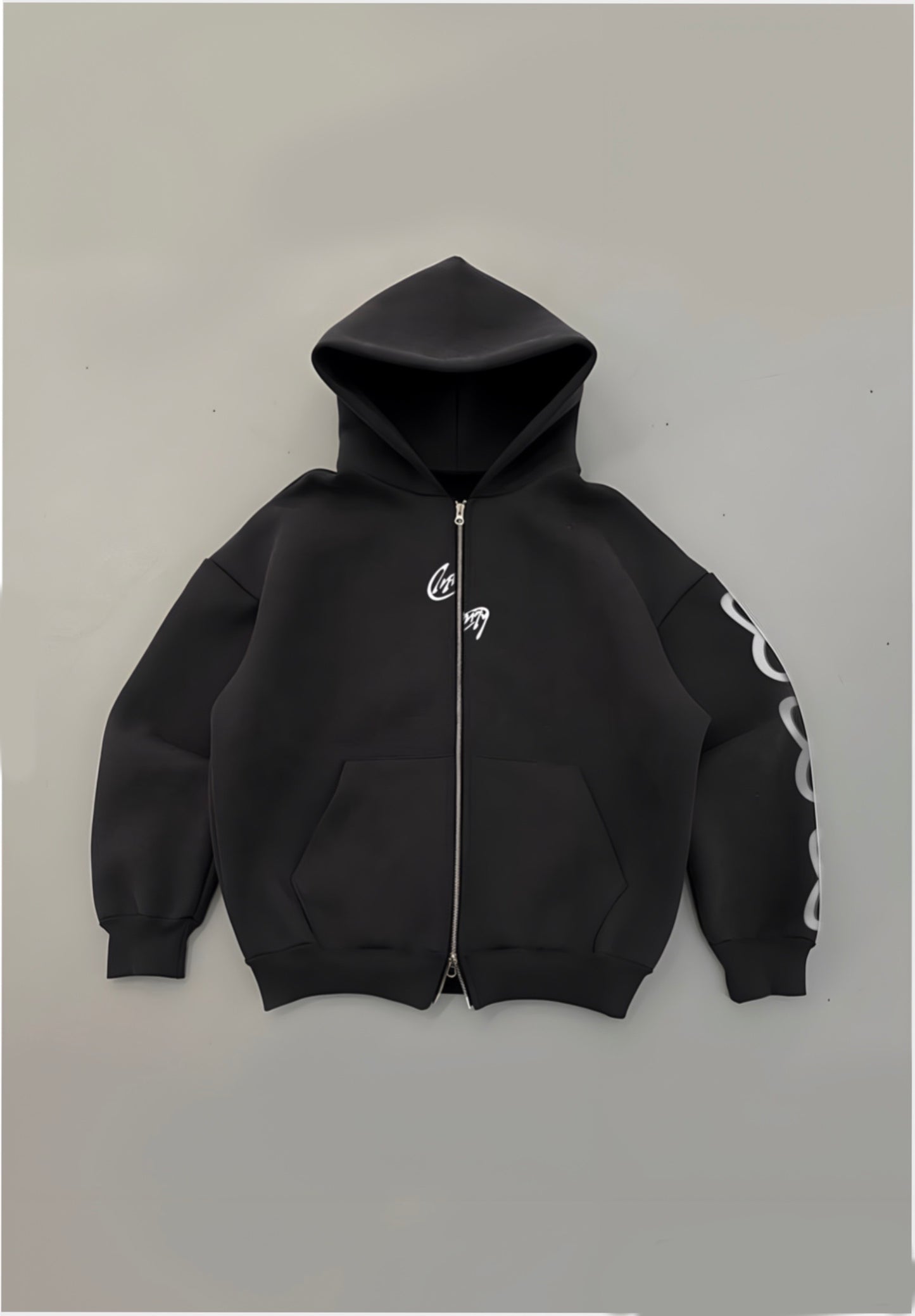 "Double zip up" Hoodie