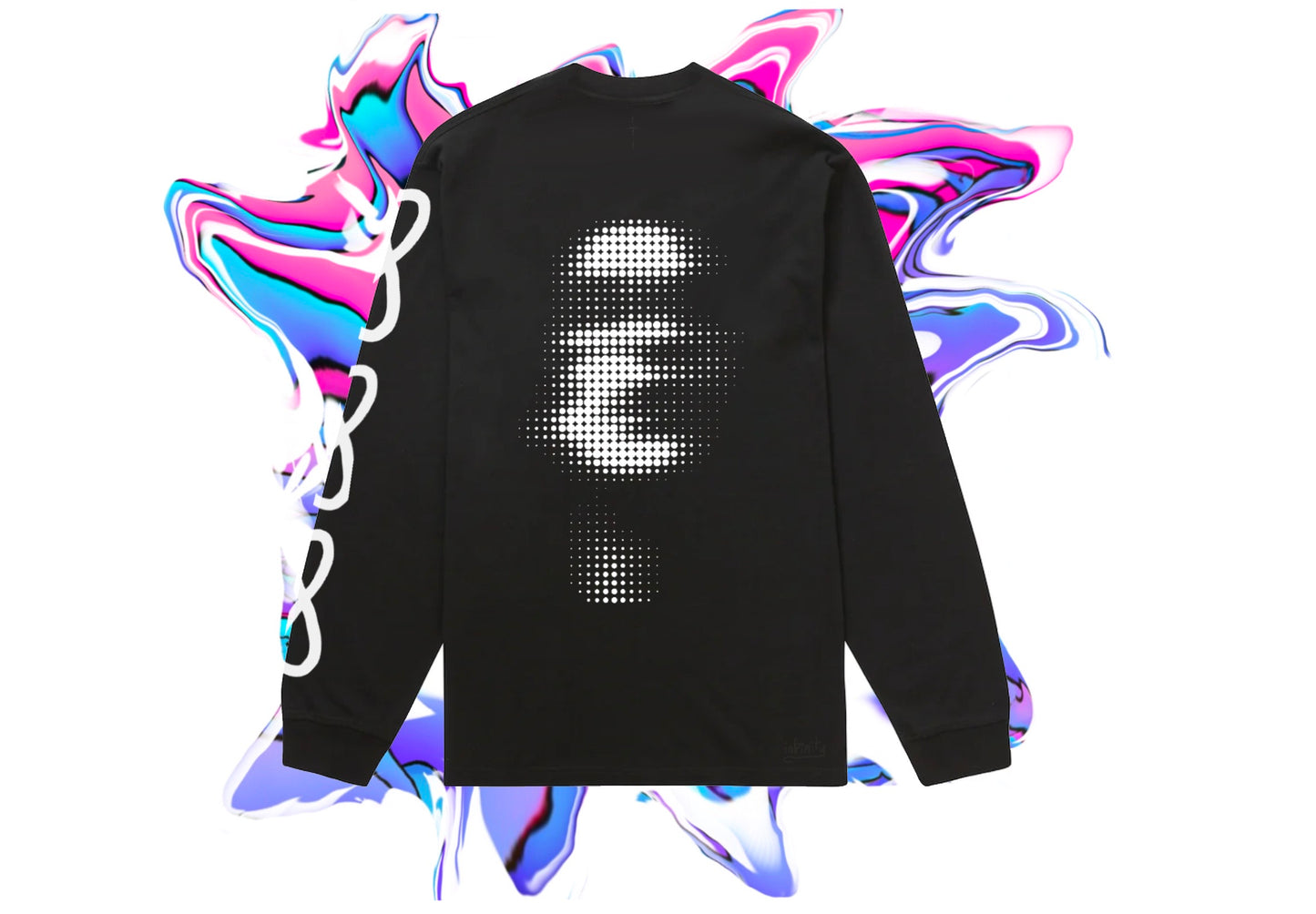 Tee-shirt "ABSTRACT" manches longues