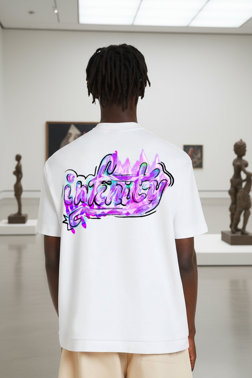 heavy Tee-shirt big infinity