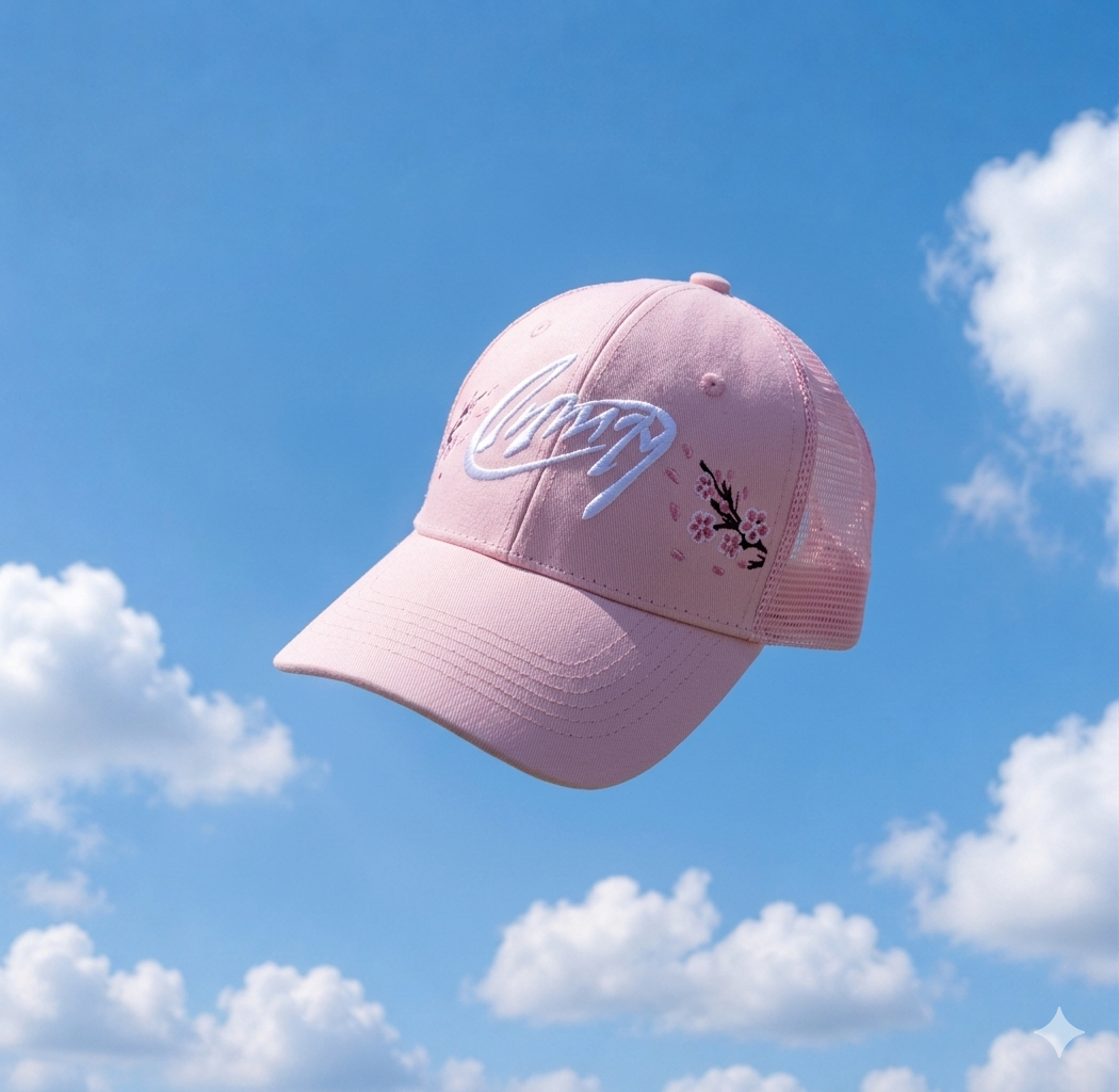 Casquette pink Sakura