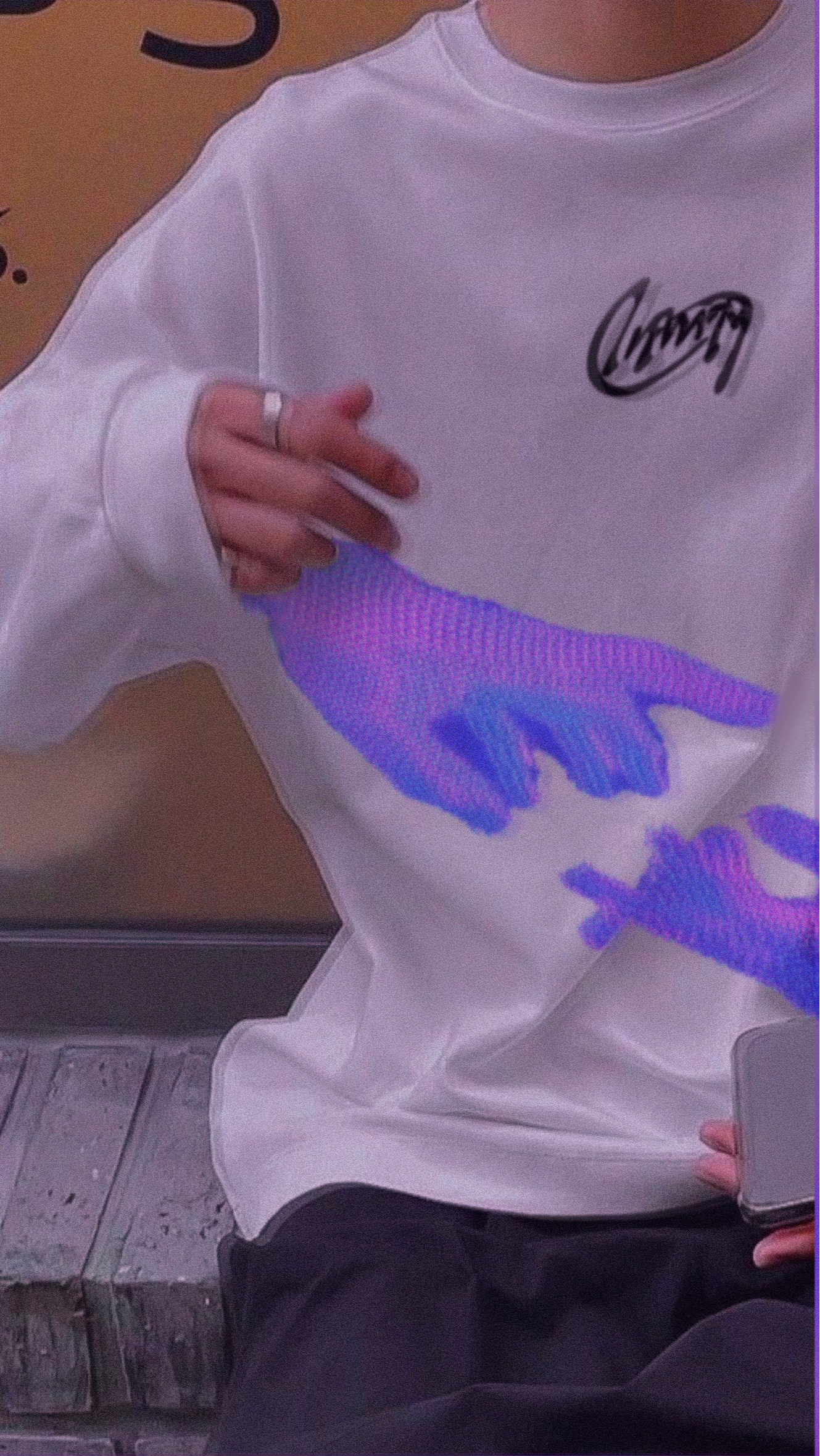 "artefact" Tee-shirt manches longues