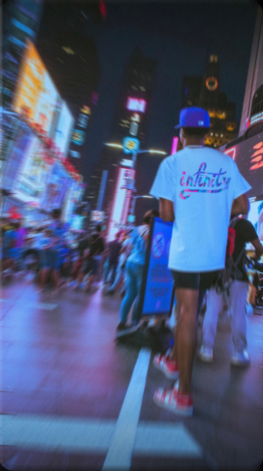 Tee-shirt big infinity manches courtes