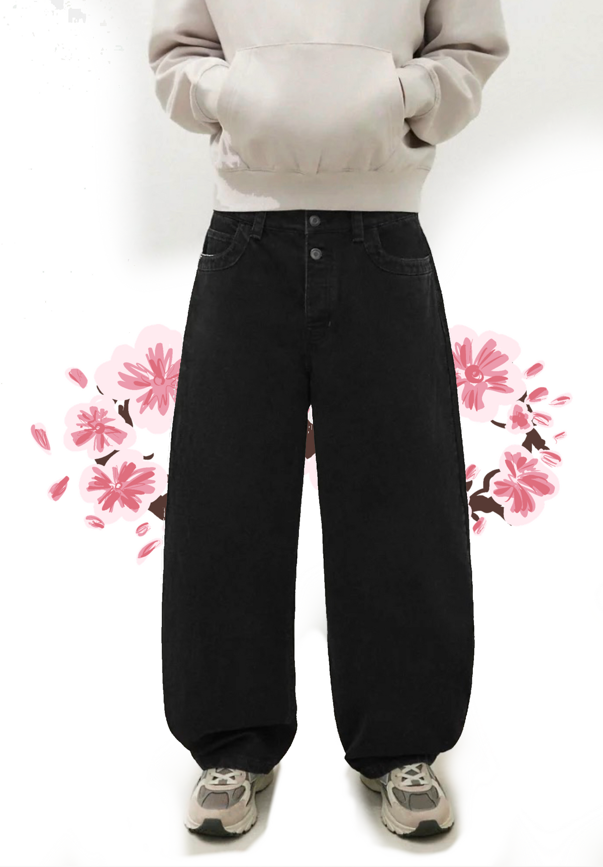 Jean Infinity Signature "Renaissance Sakura" Noir