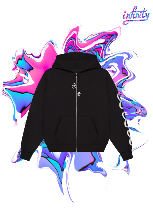 "Double zip up" Hoodie